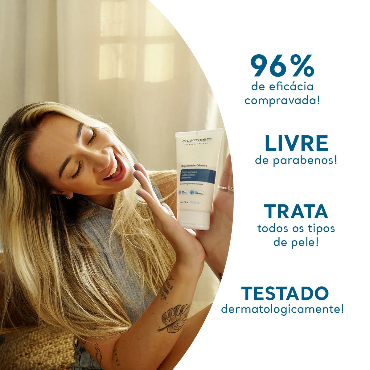 Creme Antiestrias Regenerador Dérmico Compre 3 Leve 4 - Imagem 2